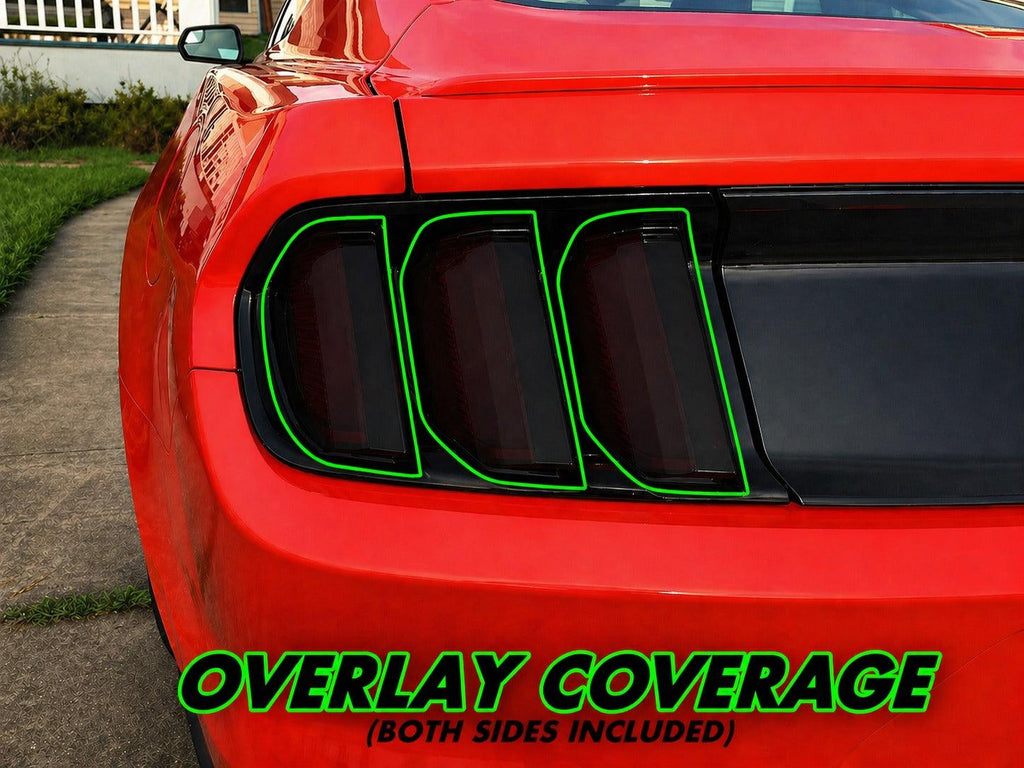 2015-2017 Ford Mustang | Tail Light PreCut Tint Overlays