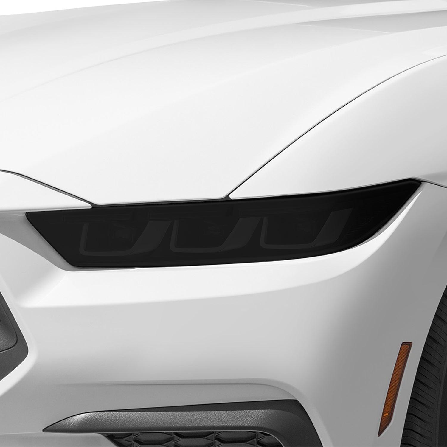 2024-2026 Ford Mustang | Headlight PreCut Tint Overlays