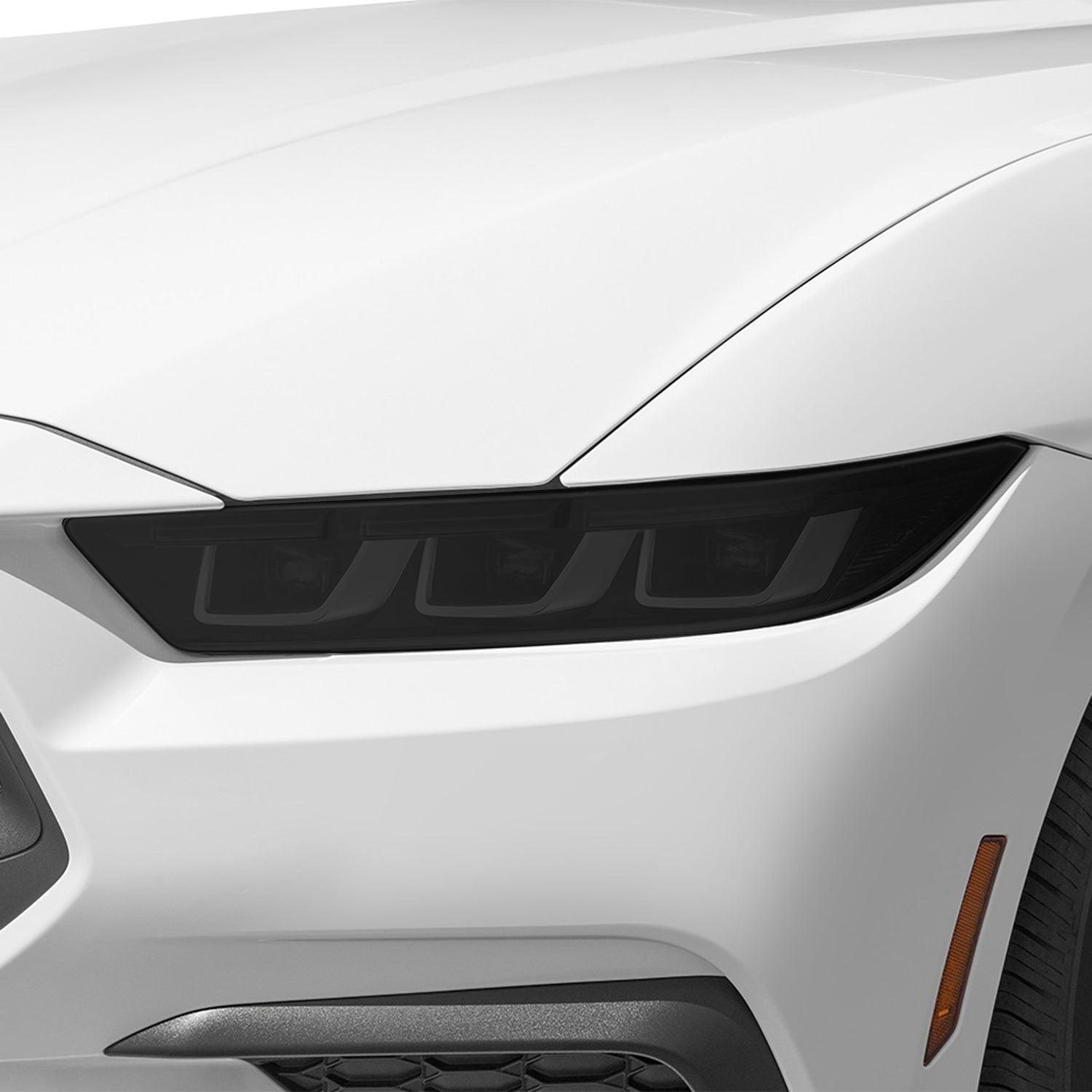 2024-2026 Ford Mustang | Headlight PreCut Tint Overlays