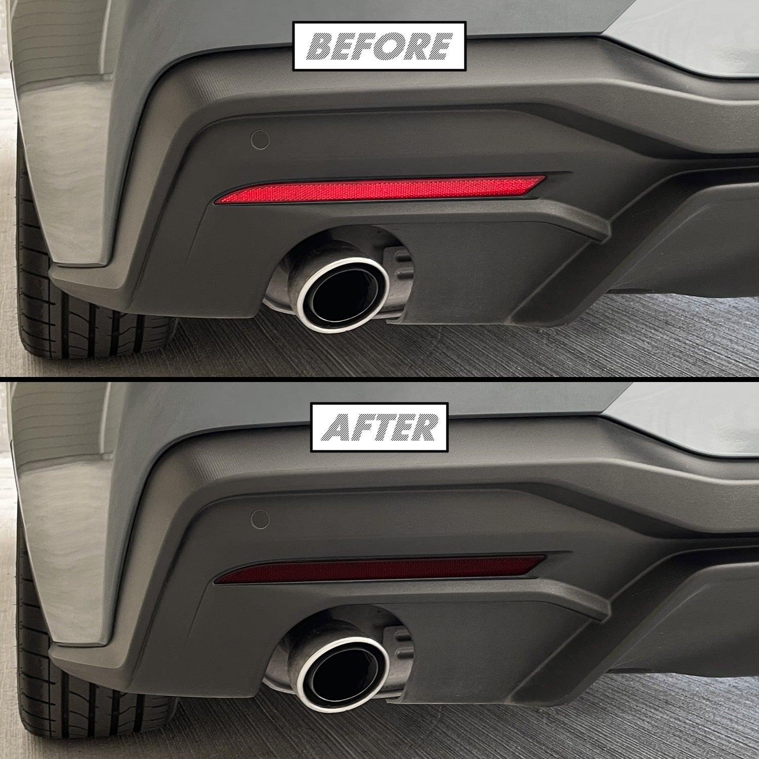2024-2026 Ford Mustang | Rear Reflector PreCut Tint Overlays