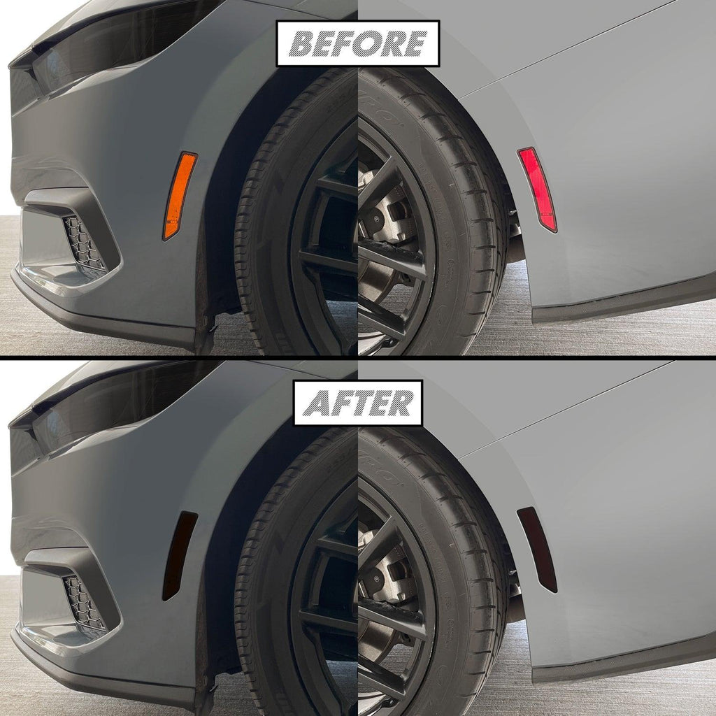 2024-2026 Ford Mustang | Side Marker & Reflector PreCut Tint Overlays
