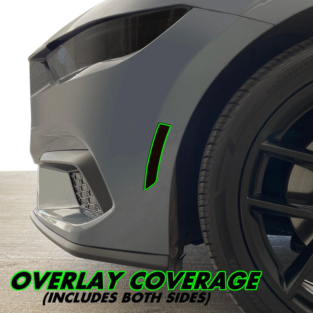 2024-2026 Ford Mustang | Side Marker & Reflector PreCut Tint Overlays