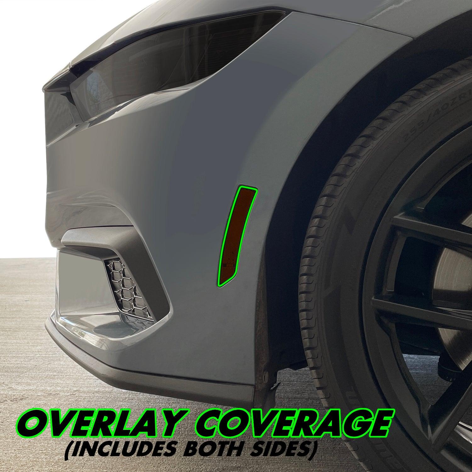 2024-2026 Ford Mustang | Side Marker & Reflector PreCut Tint Overlays