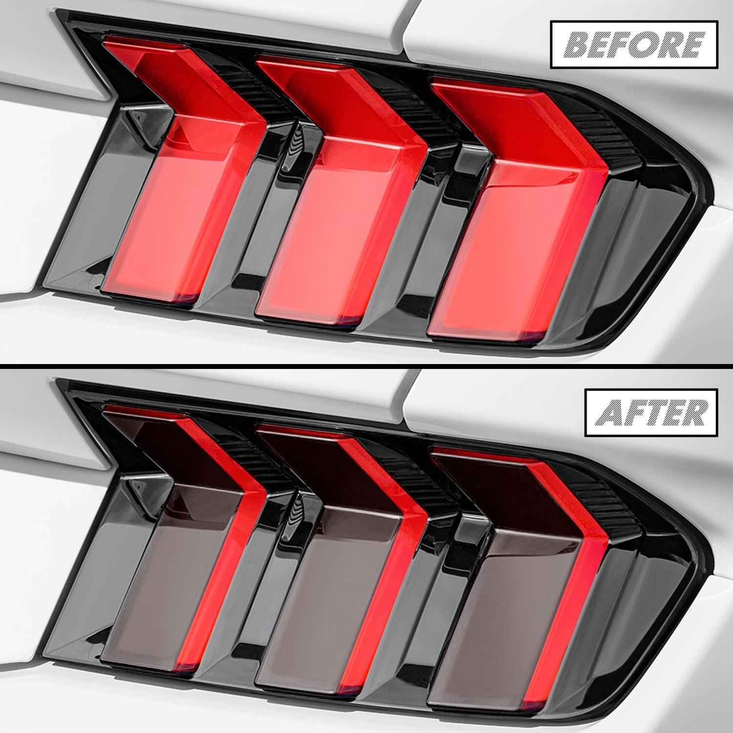 2024-2026 Ford Mustang | Tail Light Face PreCut Tint Overlays