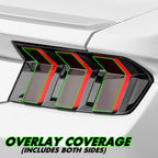 2024-2026 Ford Mustang | Tail Light Face PreCut Tint Overlays