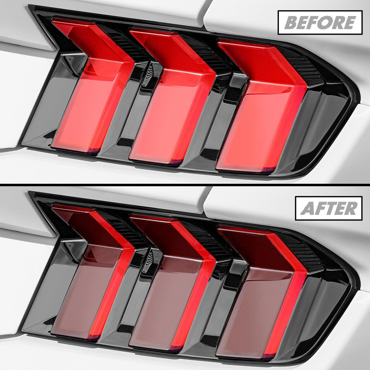 2024-2026 Ford Mustang | Tail Light Face PreCut Tint Overlays