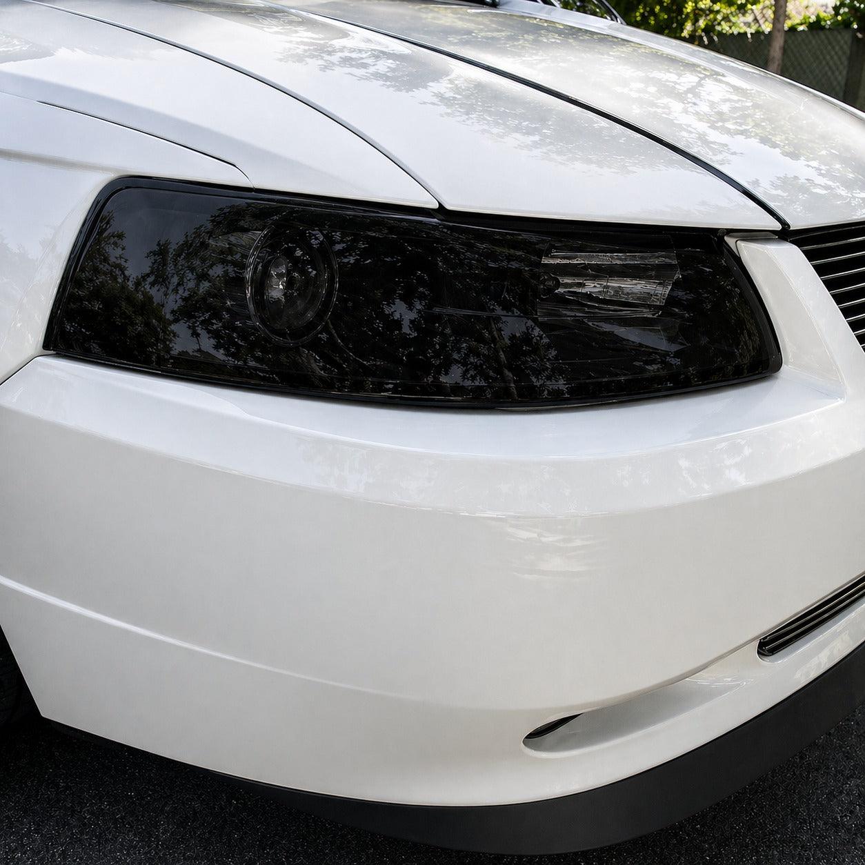 1999-2004 Ford Mustang | Headlight PreCut Tint Overlays