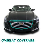 2015-2019 Cadillac CTS | Outer Front Grill Trim Chrome Delete PreCut Vinyl Wrap