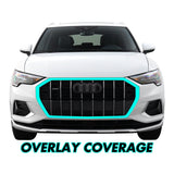 2019-2023 Audi Q3 | Outer Front Grill Trim Chrome Delete PreCut Vinyl Wrap