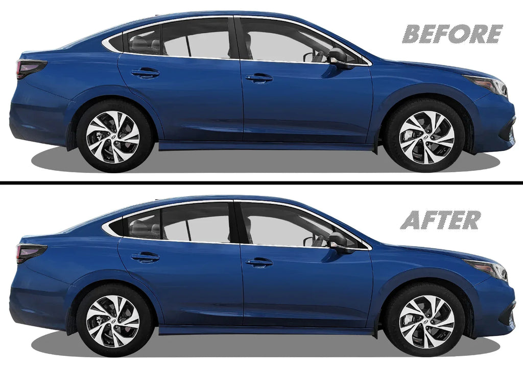 2020-2022 Subaru Legacy | Door Pillars PreCut Vinyl Wrap