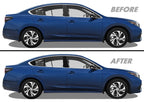 2020-2022 Subaru Legacy | Door Pillars PreCut Vinyl Wrap