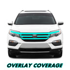 2016-2022 Honda Pilot | Window Trim Chrome Delete PreCut Vinyl Wrap