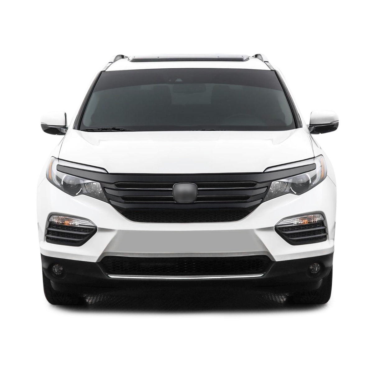 2016-2022 Honda Pilot | Window Trim Chrome Delete PreCut Vinyl Wrap