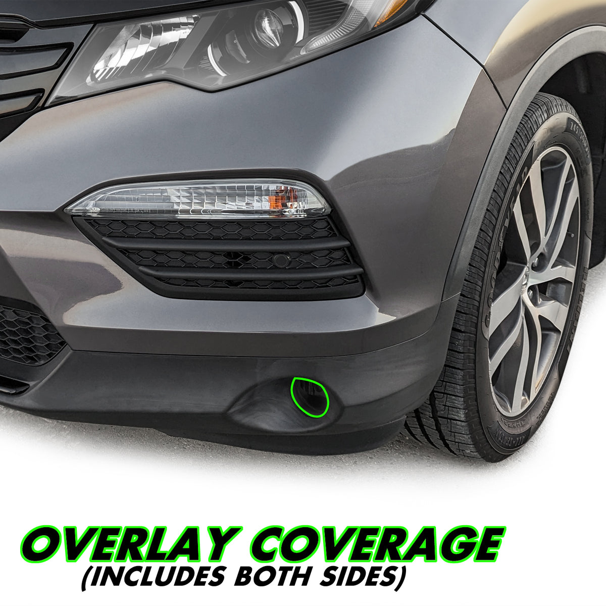 2016-2022 Honda Pilot | Fog Light PreCut Tint Overlays