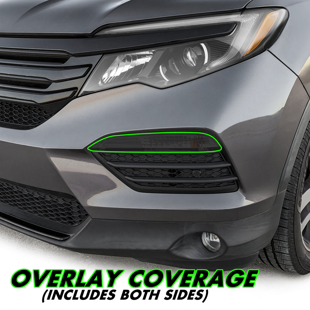 2016-2018 Honda Pilot | Front Turn Signal PreCut Tint Overlays