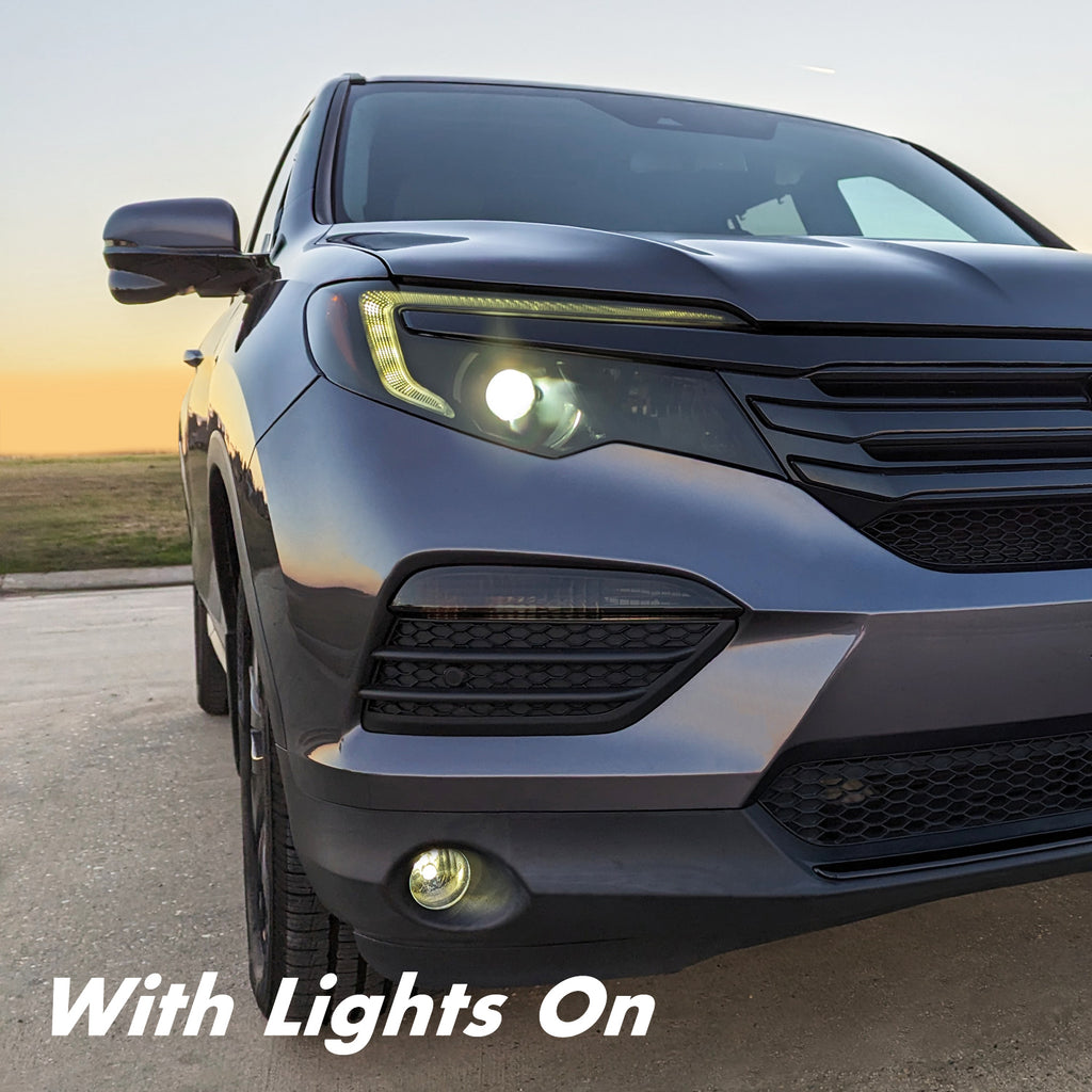 2016-2022 Honda Pilot | Headlight PreCut Tint Overlays