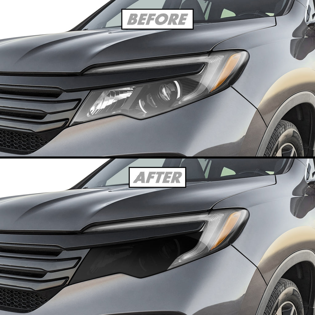 2016-2022 Honda Pilot | Headlight Cutout PreCut Tint Overlays