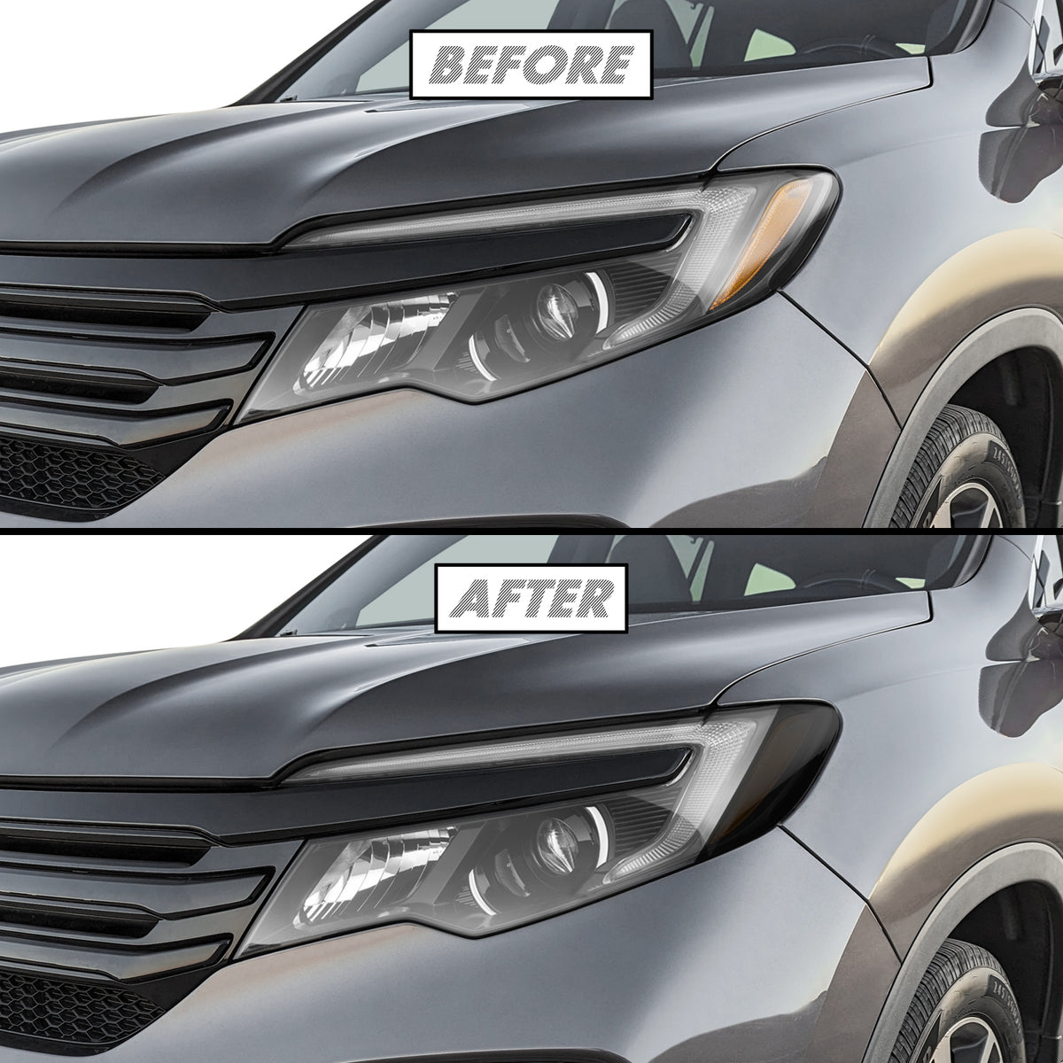 2016-2022 Honda Pilot | Headlight Side Marker PreCut Tint Overlays