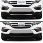 2016-2018 Honda Pilot | Lower Lip Trim Chrome Delete PreCut Vinyl Wrap