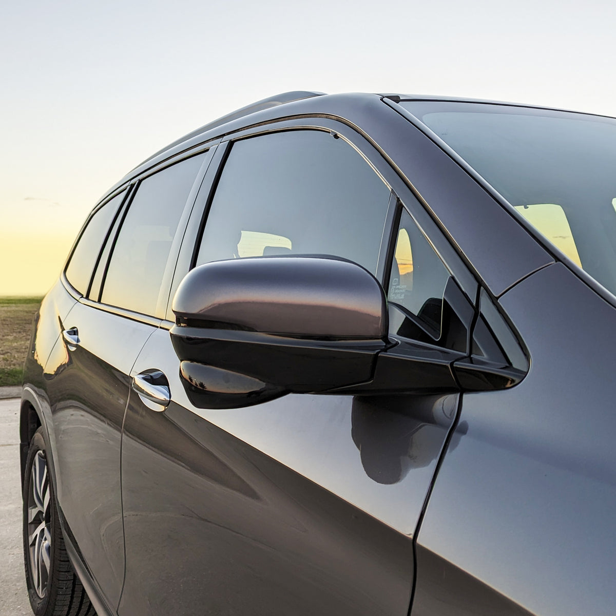 2016-2022 Honda Pilot | Window Trim Chrome Delete PreCut Vinyl Wrap