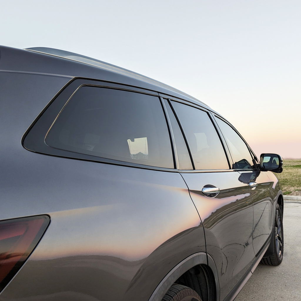 2016-2022 Honda Pilot | Window Trim Chrome Delete PreCut Vinyl Wrap
