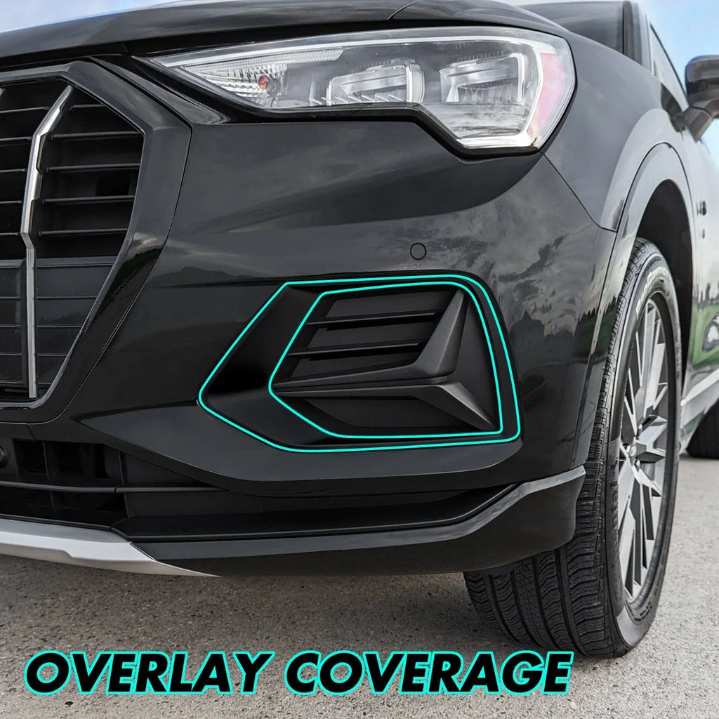 2019-2023 Audi Q3 | Fog Light Trim Chrome Delete PreCut Vinyl Wrap