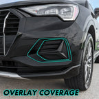 2019-2023 Audi Q3 | Fog Light Trim Chrome Delete PreCut Vinyl Wrap