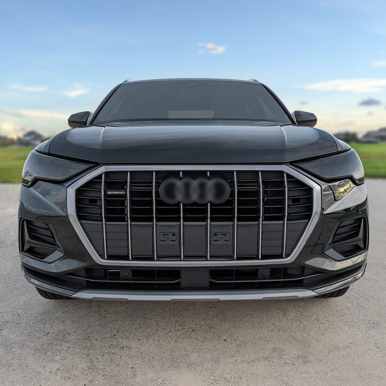 2019-2023 Audi Q3 | Fog Light Trim Chrome Delete PreCut Vinyl Wrap