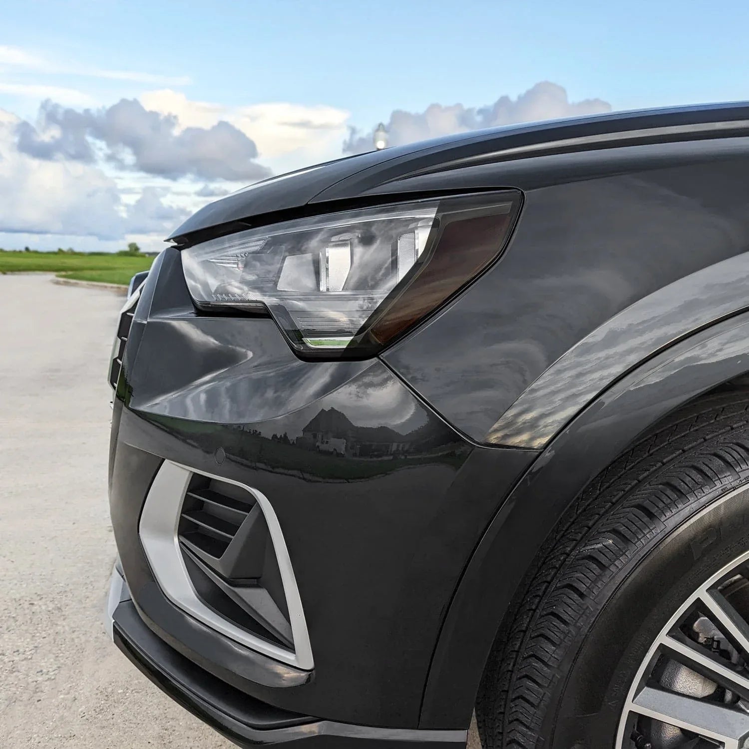2019-2023 Audi Q3 | Headlight Side Marker PreCut Vinyl Overlays