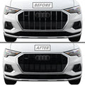 2019-2023 Audi Q3 | Inner Front Grill Trim Chrome Delete PreCut Vinyl Wrap