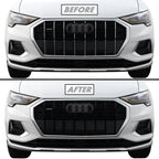 2019-2023 Audi Q3 | Inner Front Grill Trim Chrome Delete PreCut Vinyl Wrap