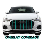 2019-2023 Audi Q3 | Inner Front Grill Trim Chrome Delete PreCut Vinyl Wrap