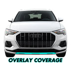 2019-2023 Audi Q3 | Front Bumper Lower Lip Trim Chrome Delete PreCut Vinyl Wrap