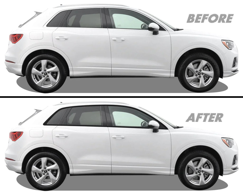 2019-2023 Audi Q3 | Window Trim Chrome Delete PreCut Vinyl Wrap