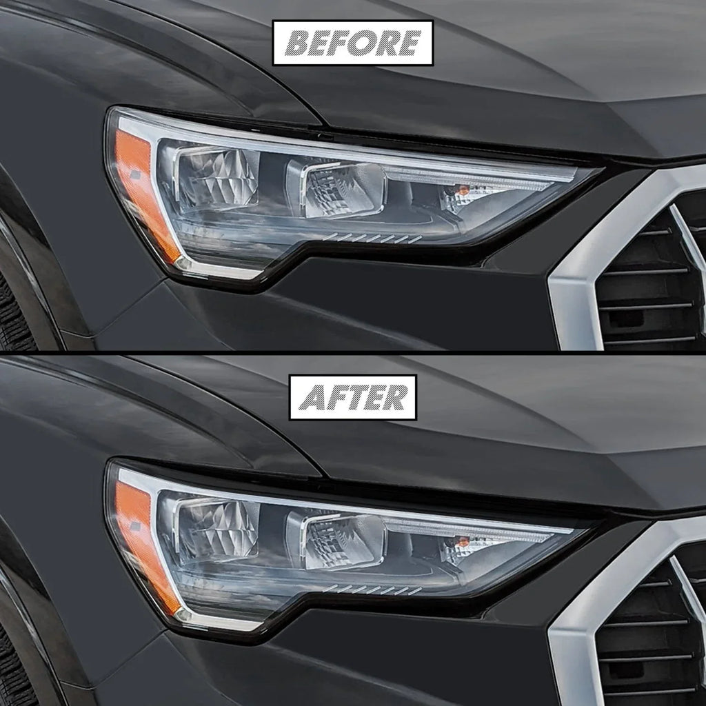 2019-2024 Audi Q3 | Headlight Eyelid PreCut Tint Overlays