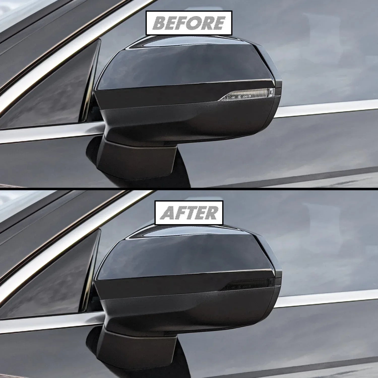 2019-2024 Audi Q3 | Mirror Turn Signal PreCut Tint Overlays