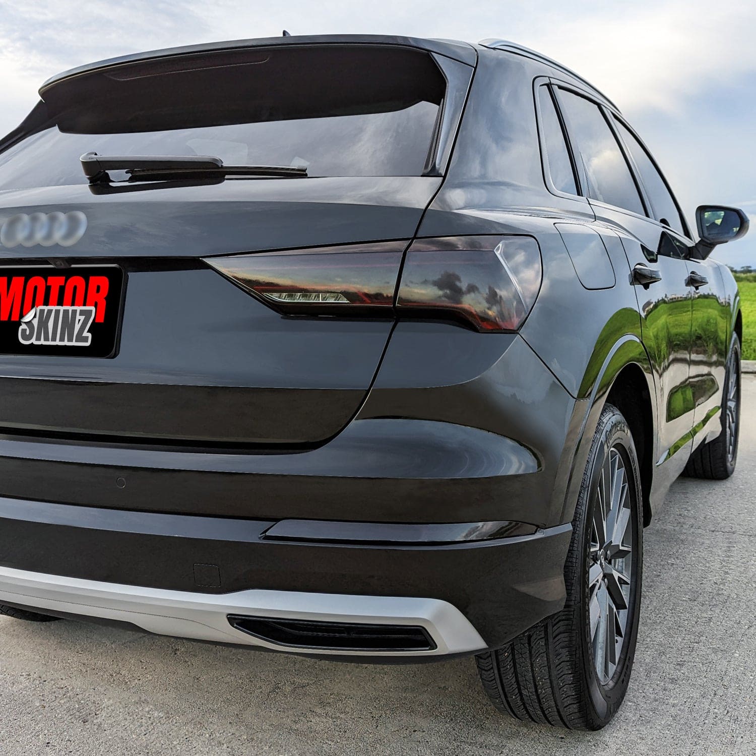 2019-2024 Audi Q3 | Tail Light Cutout PreCut Tint Overlays