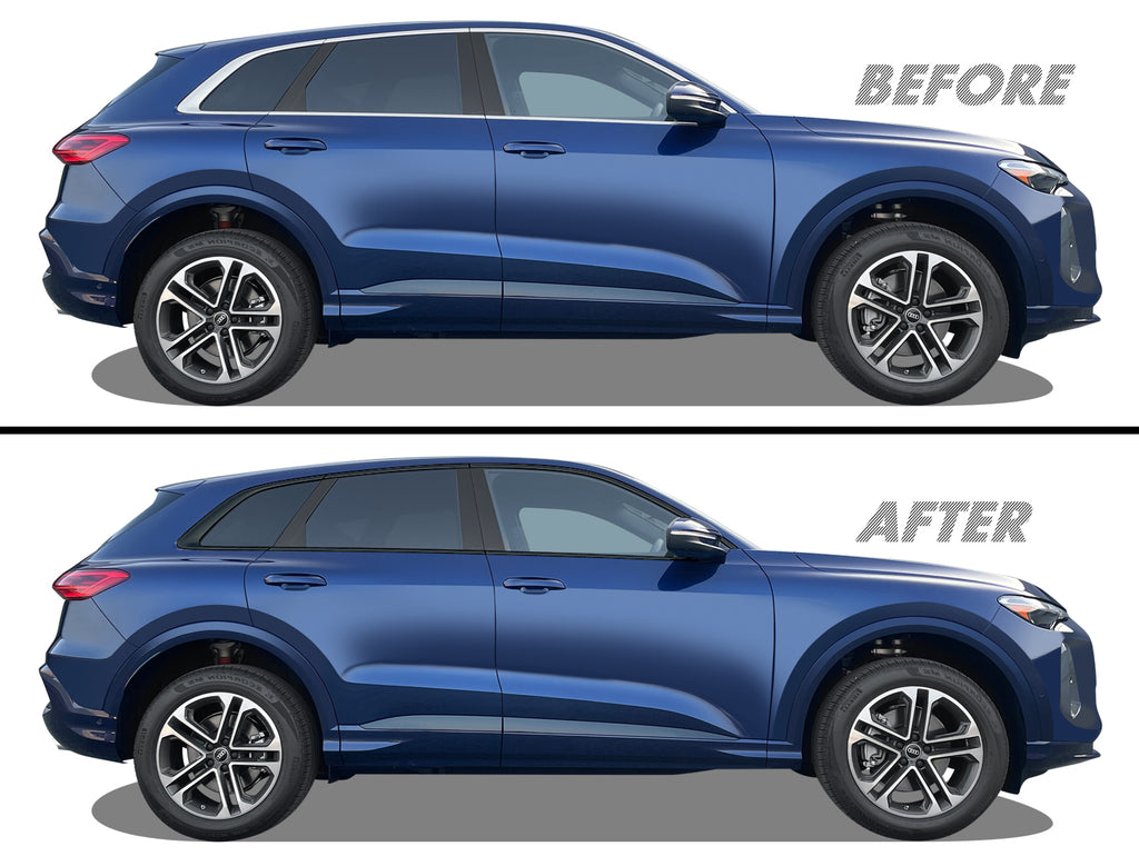 2025-2026 Audi Q5 | Window Trim Chrome Delete PreCut Vinyl Wrap