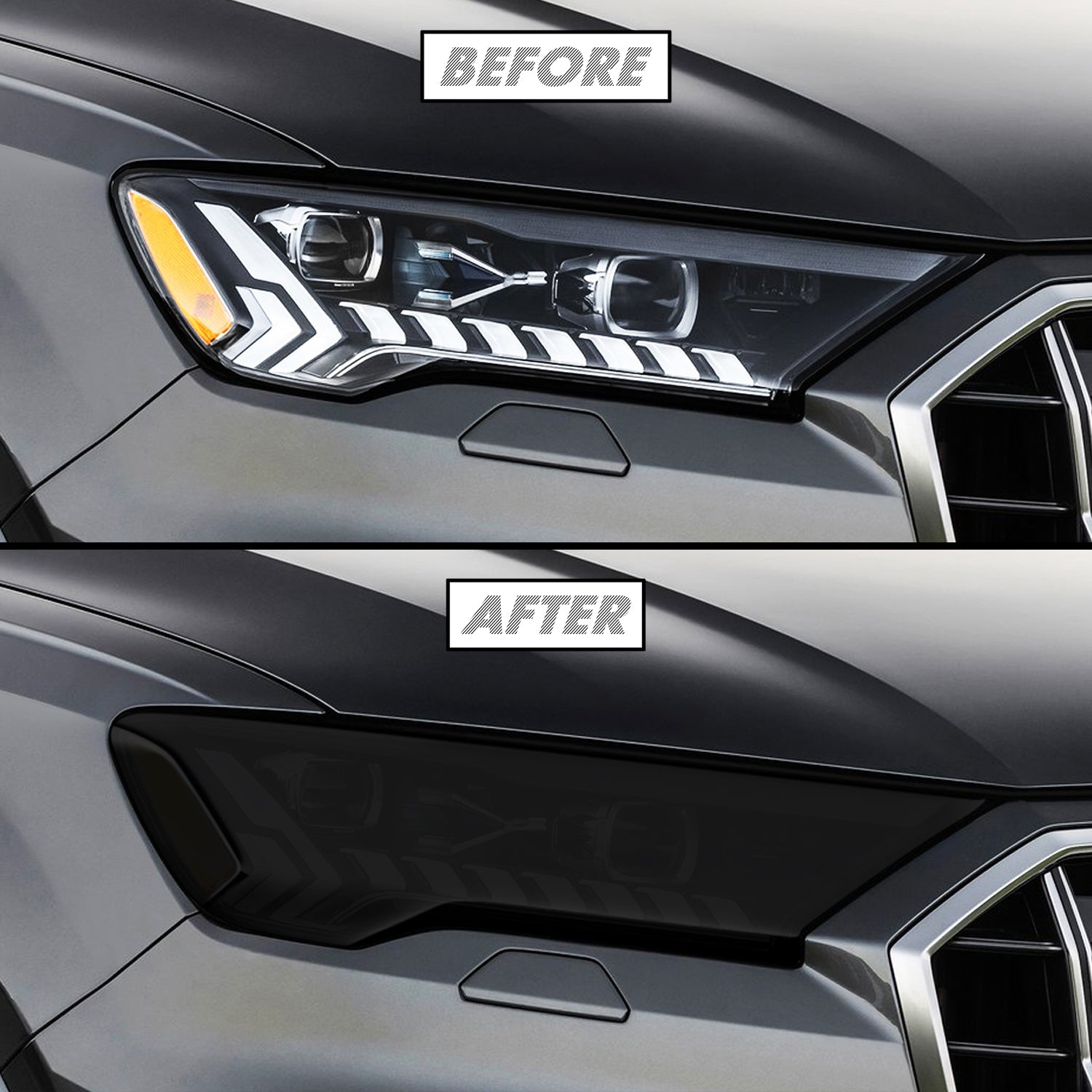 2020-2024 Audi Q7 | Headlight PreCut Tint Overlays