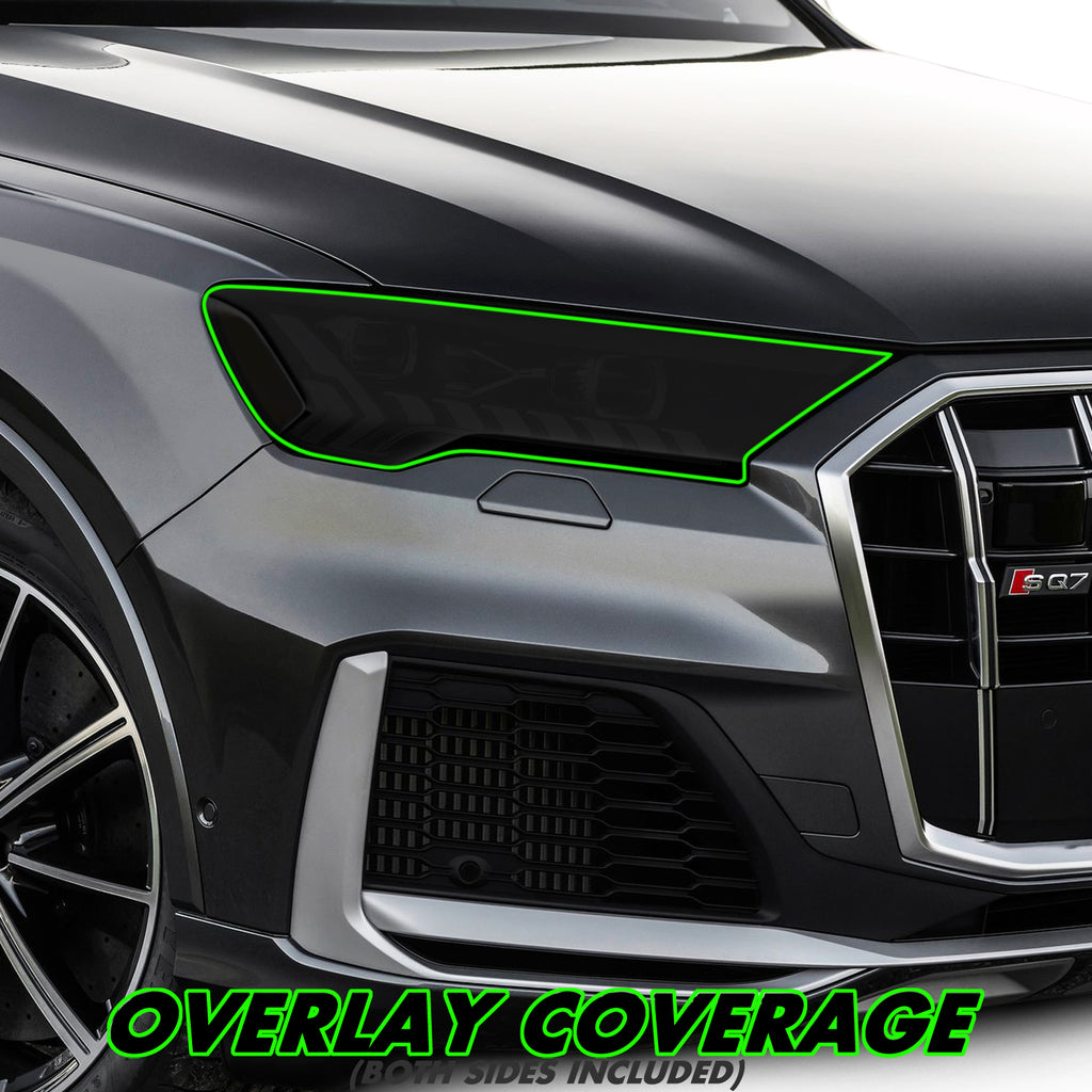 2020-2024 Audi Q7 | Headlight PreCut Tint Overlays