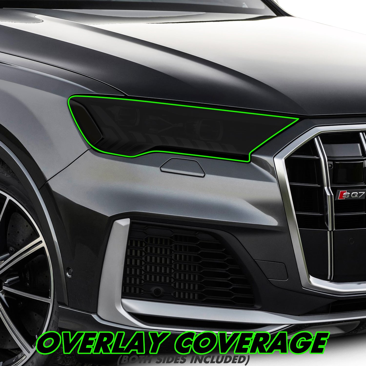 2020-2024 Audi Q7 | Headlight PreCut Tint Overlays