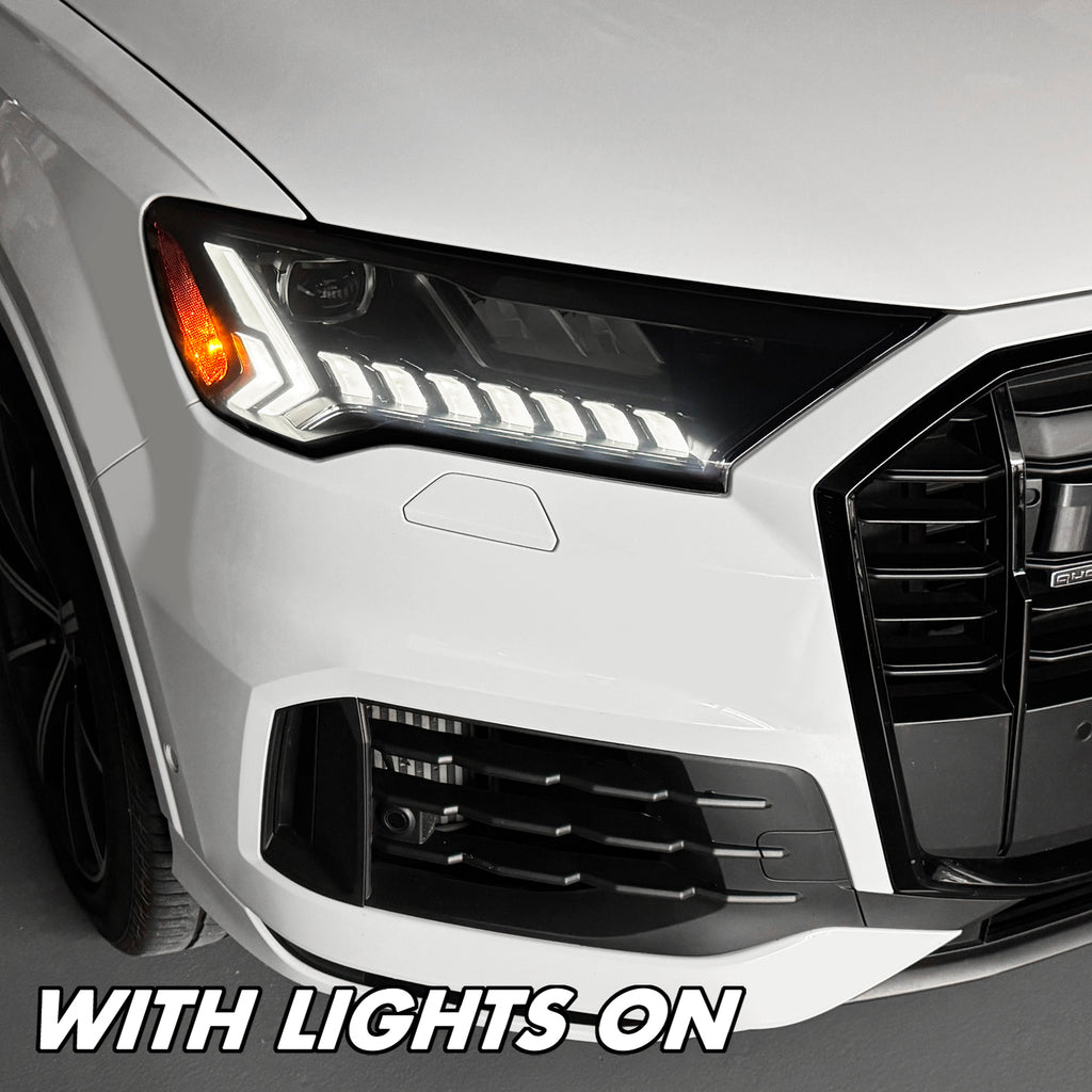 2020-2024 Audi Q7 | Headlight PreCut Tint Overlays
