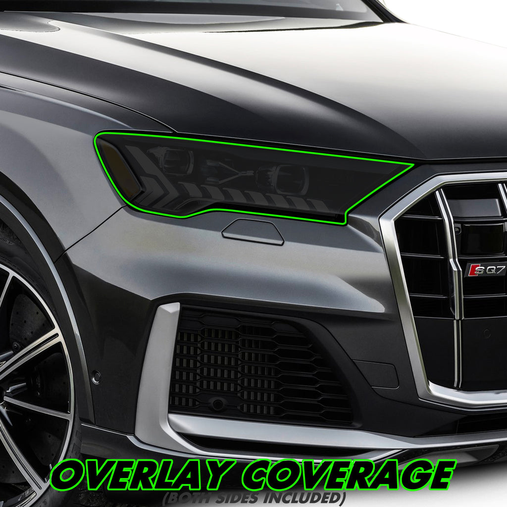 2020-2024 Audi Q7 | Headlight PreCut Tint Overlays