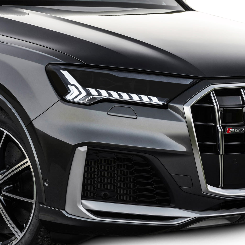 2020-2024 Audi Q7 | Matrix Headlight DRL Cutout PreCut Tint Overlays