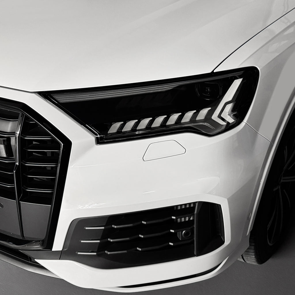 2020-2024 Audi Q7 | Matrix Headlight DRL Cutout PreCut Tint Overlays