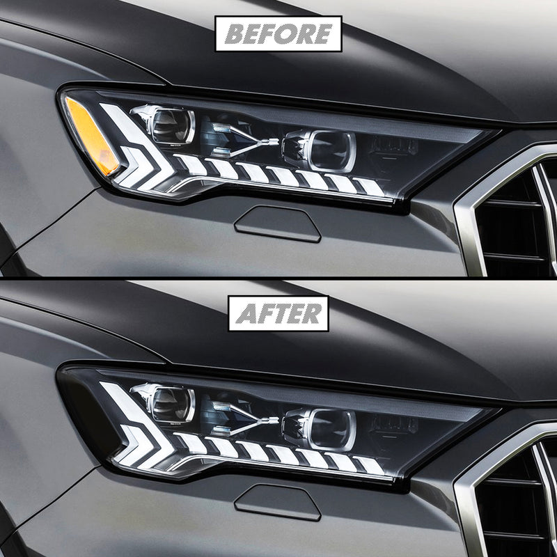 2020-2024 Audi Q7 | Headlight Side Marker PreCut Tint Overlays