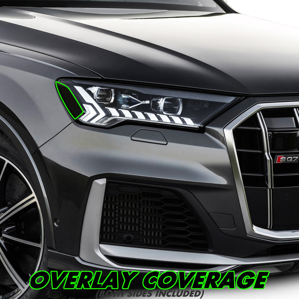 2020-2024 Audi Q7 | Headlight Side Marker PreCut Tint Overlays