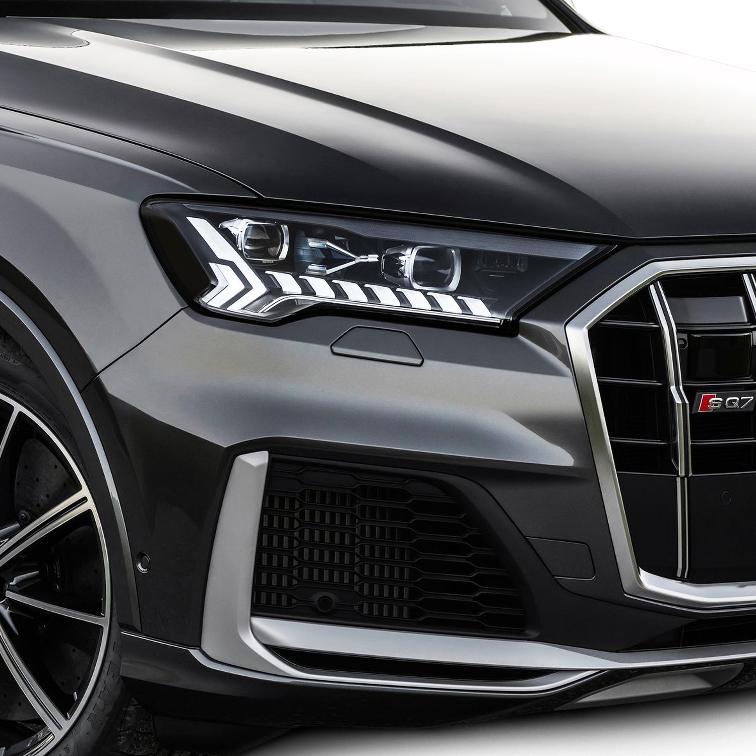 2020-2024 Audi Q7 | Headlight Side Marker PreCut Tint Overlays