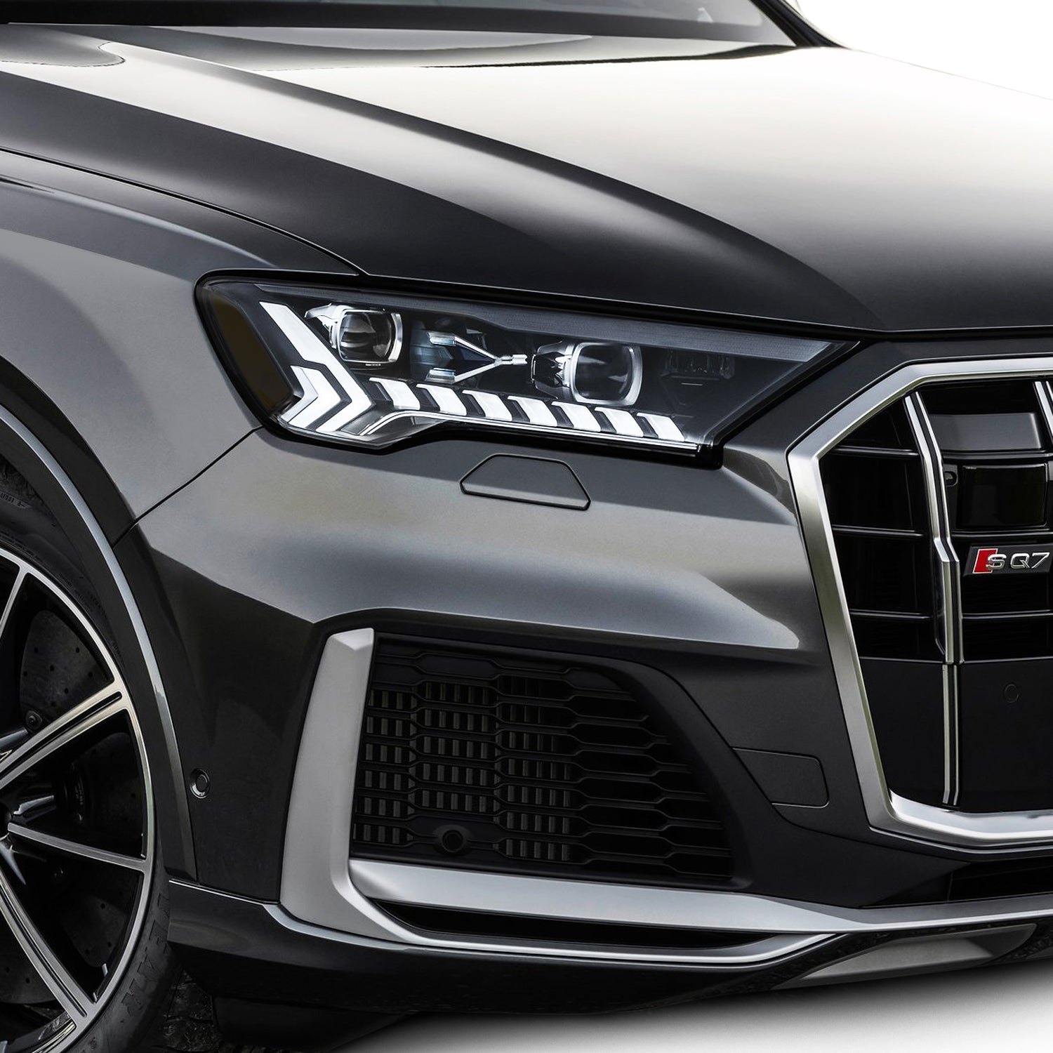 2020-2024 Audi Q7 | Headlight Side Marker PreCut Tint Overlays