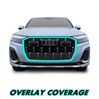 2025-2026 Audi Q7 | Front Grill Trim Chrome Delete PreCut Vinyl Wrap